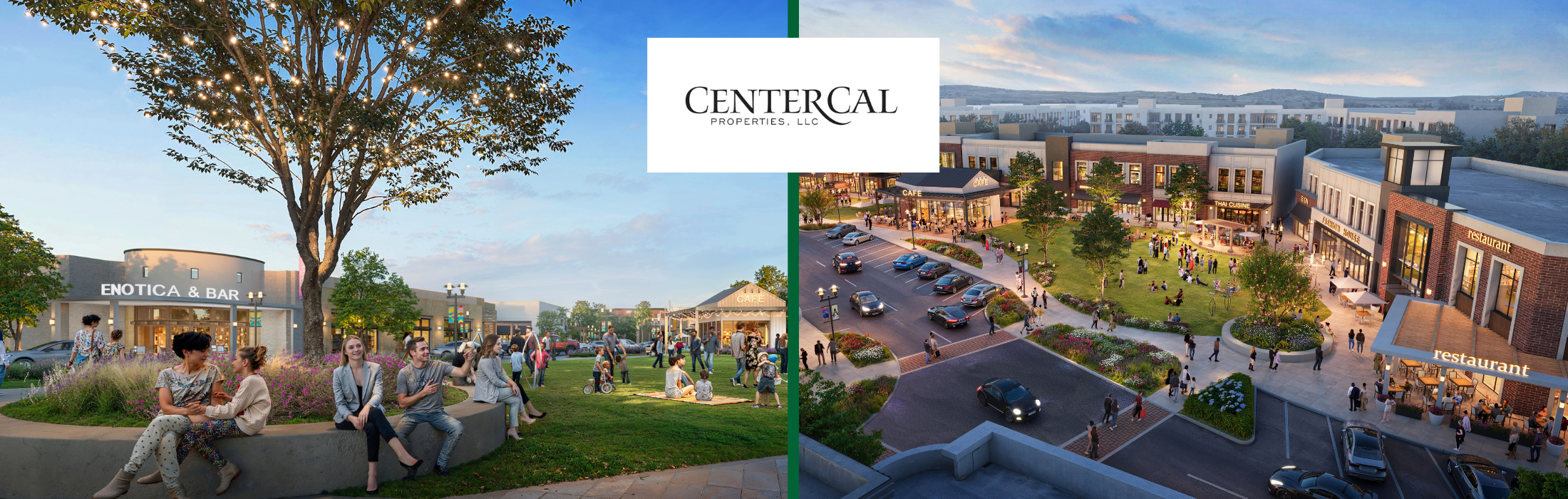 Images of Mockups of Rohnert Park downtown
