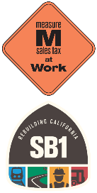 Logos of Measure M and SB1