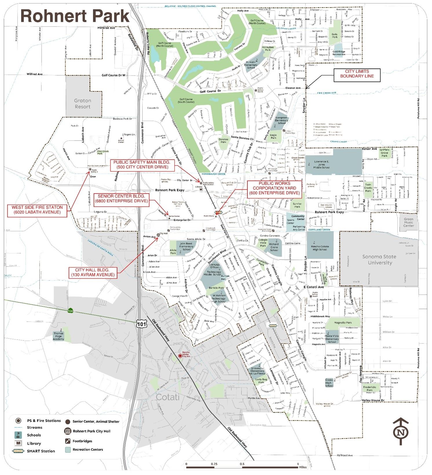 City Building Security Access Control Replacement Project Location Map